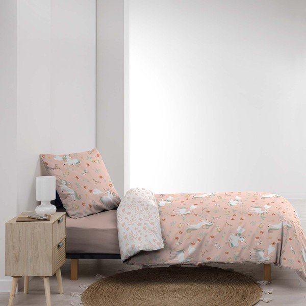 Lenjerie de pat pentru copii din microfibră pentru pat de o persoană 140x200 cm Majestic – douceur d'intérieur-image-2