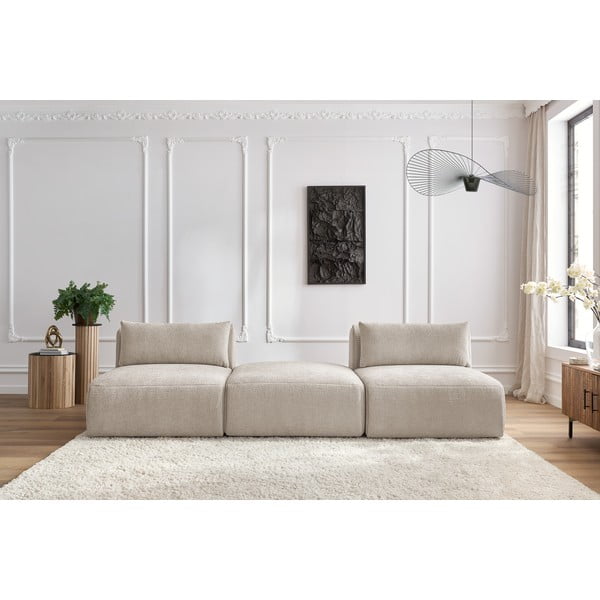 Canapea bej 283 cm Jeanne – Bobochic Paris-image-1