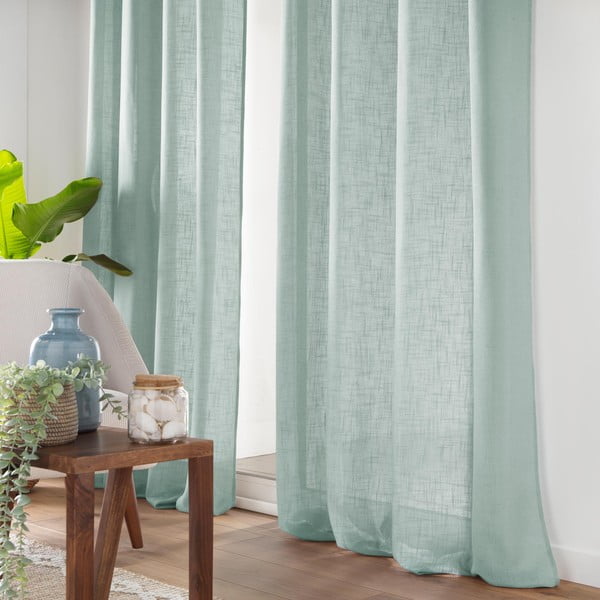 Perdea albastră 140x280 cm Cloris – douceur d'intérieur-image-3