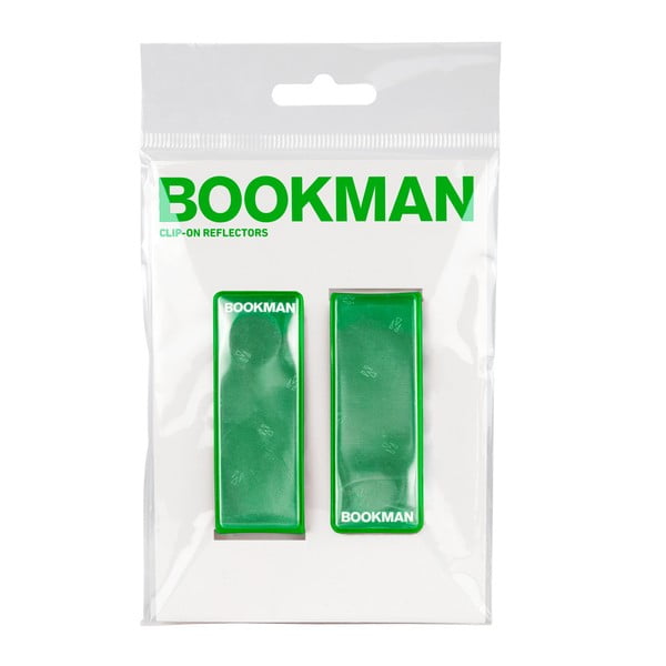 Bandă reflectorizantă detașabilă Bookman, verde