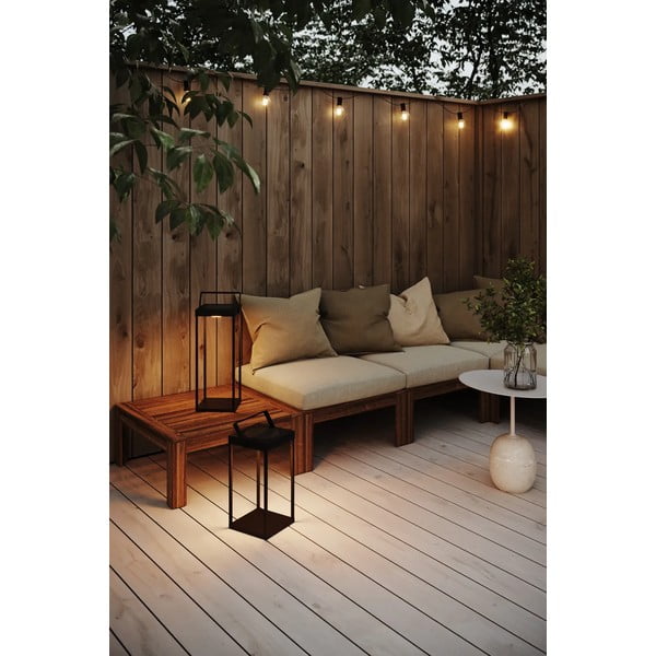 Felinar cu LED negru solar/cu USB (înălțime 53 cm) pentru exterior Pure – Markslöjd-image-3