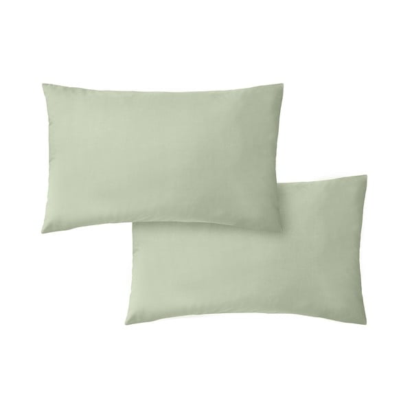 Fețe de pernă 2 buc. din bumbac percal 50x75 cm Cotton Percale – Bianca