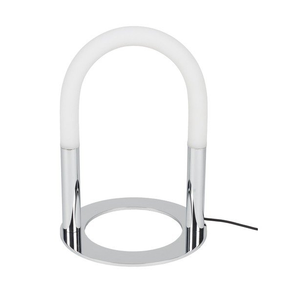 Veioză argintie LED cu intensitate reglabilă din metal (înălțime 36 cm) Arch – Zuiver