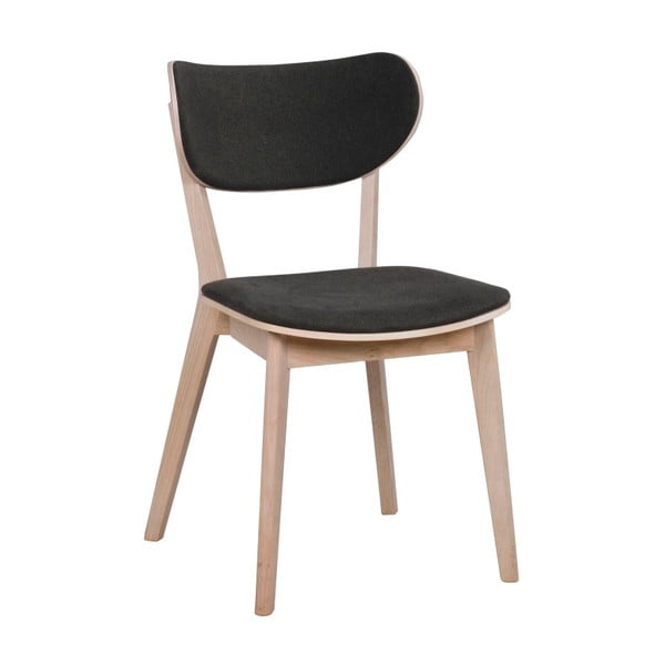 Set 2 scaune din lemn de stejar  Folke Cato, negru