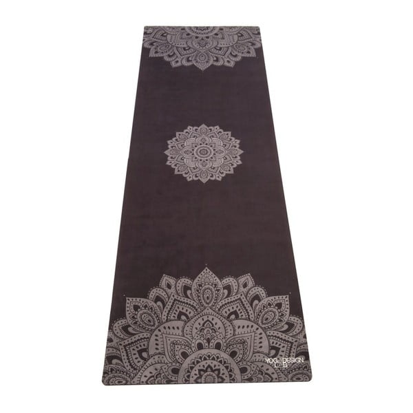 Saltea pentru yoga Yoga Design Lab Mandala, 3,5 cmm, negru