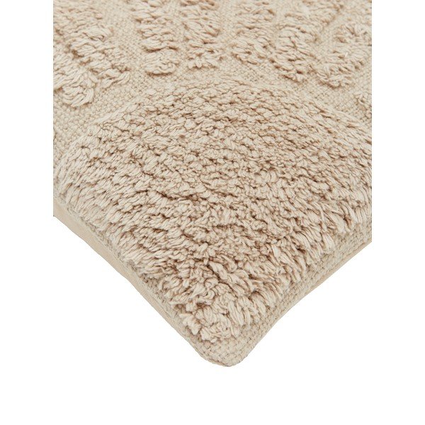 Față de pernă decorativă din bumbac Westwing Collection Ilari, 45 x 45 cm, bej-image-3