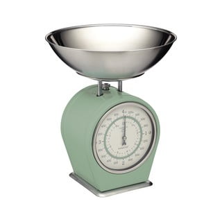 Cântar de bucătărie Kitchen Craft Living Nostalgia, verde, 4 kg, verde