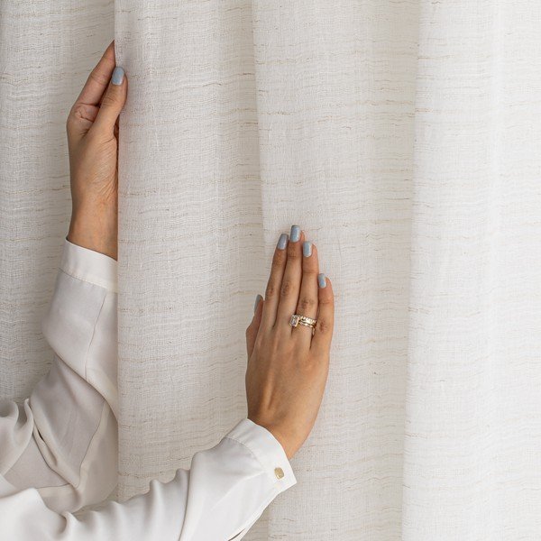 Perdea crem 140x270 cm Drimar – Restilo-image-4