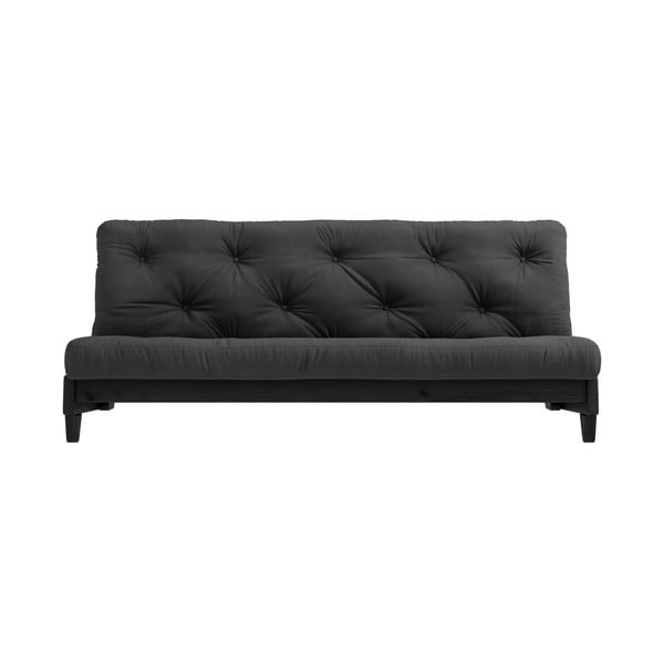 Canapea variabilă KARUP Design Fresh Black, gri închis