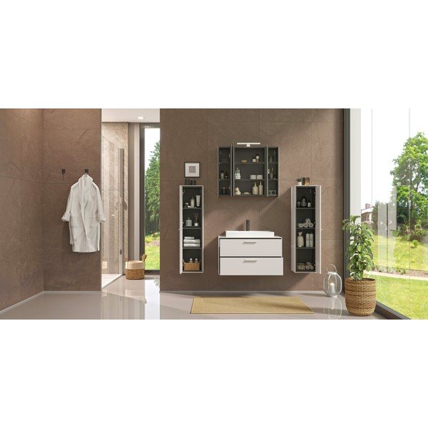 Dulap cu chiuvetă grej suspendat 80x47 cm Sovana – Germania-image-2