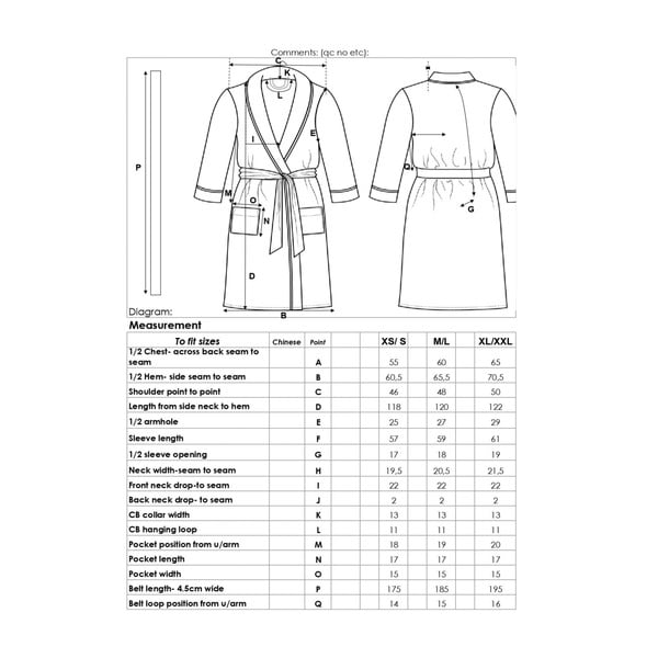 Halat gri antracit M/L din bumbac Terry – HIP-image-2