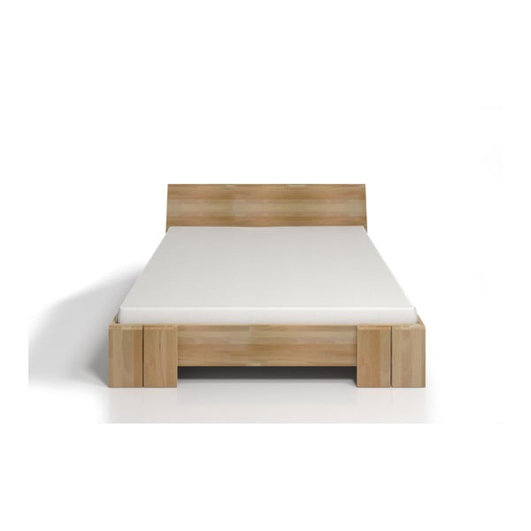 Pat dublu din lemn de fag, cu spațiu de depozitare, SKANDICA Vestre Maxi, 140 x 200 cm-image-1