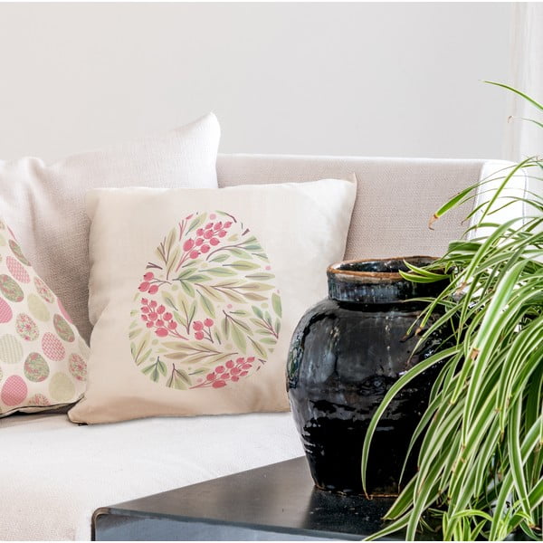 Pernă din bumbac Butter Kings Spring Eggs II., 45 x 45 cm-image-1