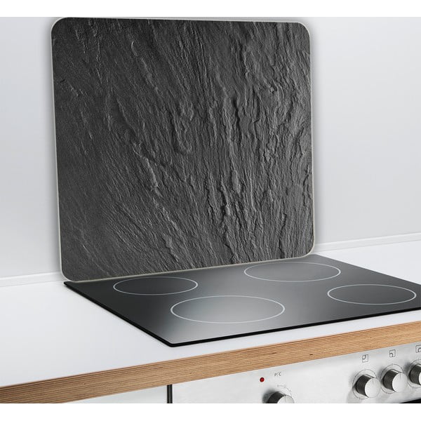 Protecție din sticlă pentru peretele de lângă aragaz Wenko Slate, 50 x 56 cm-image-1