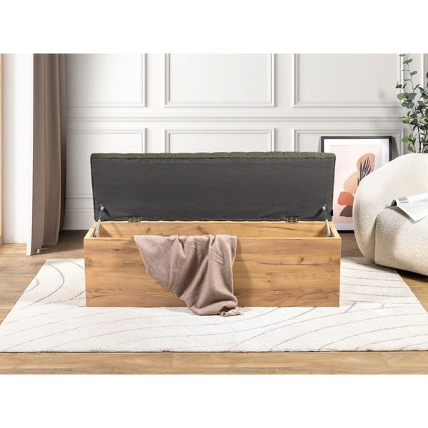 Bancă verde/în culoare naturală Oceane – Bobochic Paris-image-4