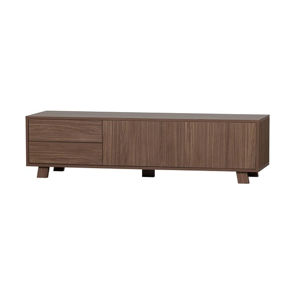 Comodă TV  cu aspect de lemn de nuc 160x42 cm Seppe – WOOOD-image-2