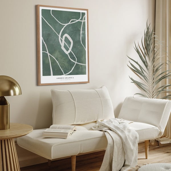 Tablou 52x72 cm Green Grafica   – Malerifabrikken-image-1