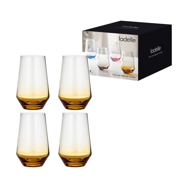 Pahare 4 buc. de cocktail 400 ml Prism – Ladelle-image-4