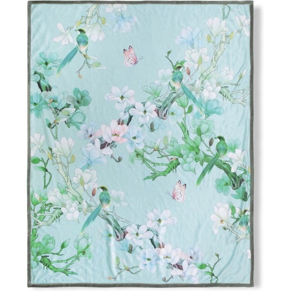 Pătură reversibilă Descanso Shi, 130 x 160 cm, verde-image-2