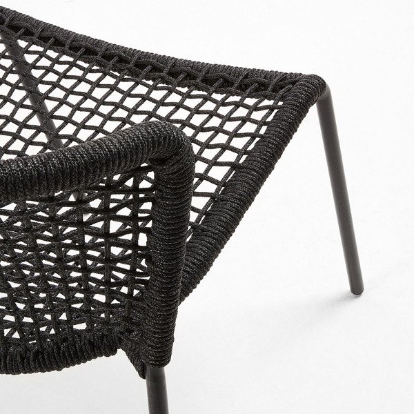 Scaun La Forma Mathew, negru-image-1