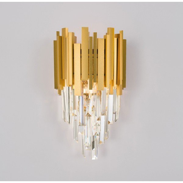 Aplică de perete aurie din metal Grane – Nova Luce-image-1