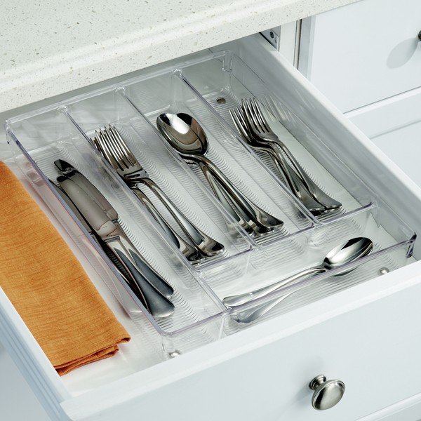 Organizator tacâmuri iDesign Clarity 27 x 35 cm-image-1