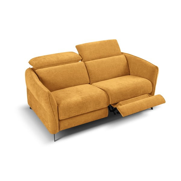 Canapea galbenă 103 cm Hubble – Windsor & Co Sofas-image-2