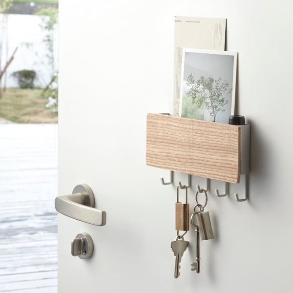 Cuier alb pentru chei YAMAZAKI Rin-image-1