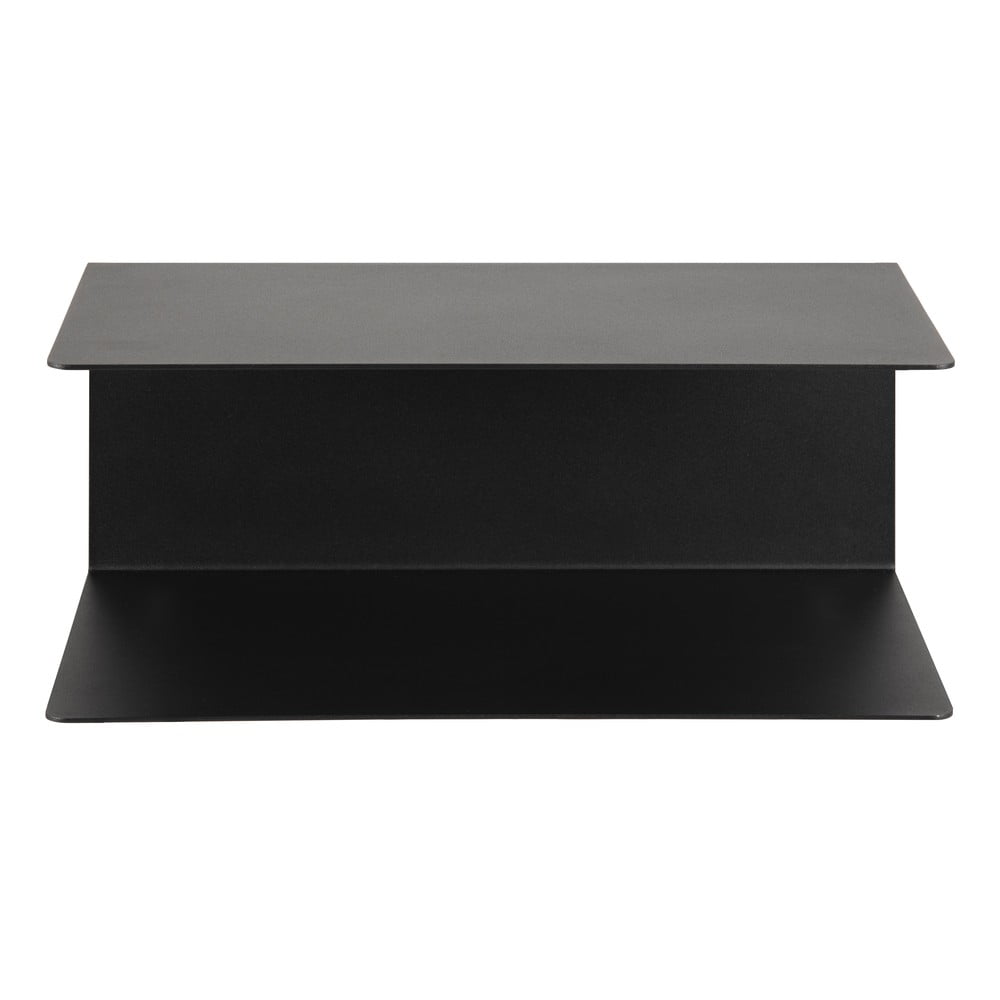 Raft dublu de perete din metal Actona Joliet, lățime 35 cm, negru