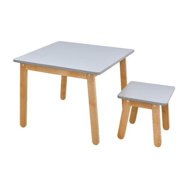 Masă pentru copii BELLAMY Woody, gri-image-2