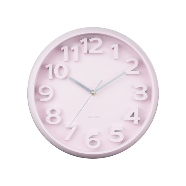 Ceas de perete ø 33,5 cm Elevated Classic Numbers – Karlsson