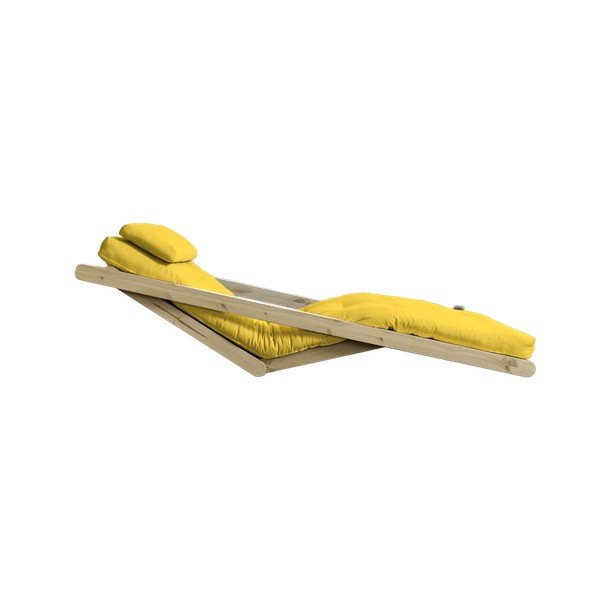 Șezlong extensibil Karup Figo Raw/Amarillo-image-4