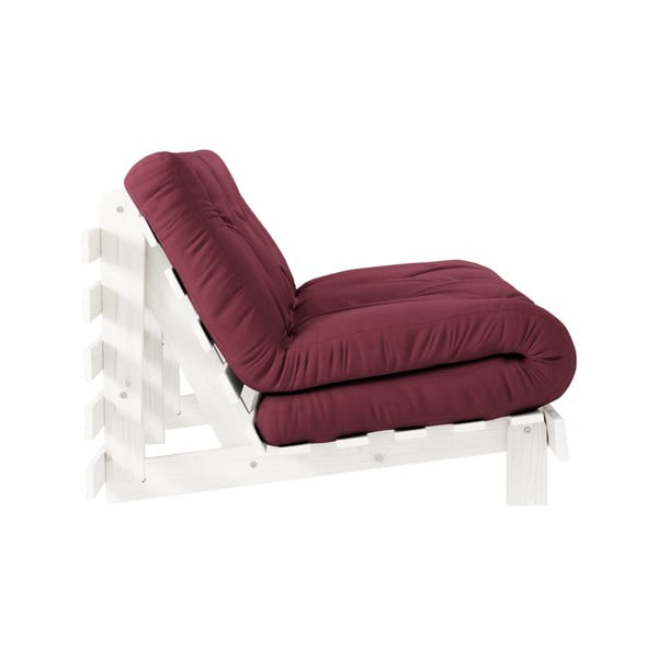 Canapea variabilă Karup Design Roots White/Bordeaux-image-4