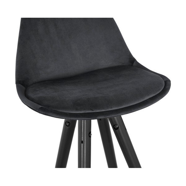 Scaun de bar Kokoon Carry Mini, înălțime 65 cm, negru-image-2