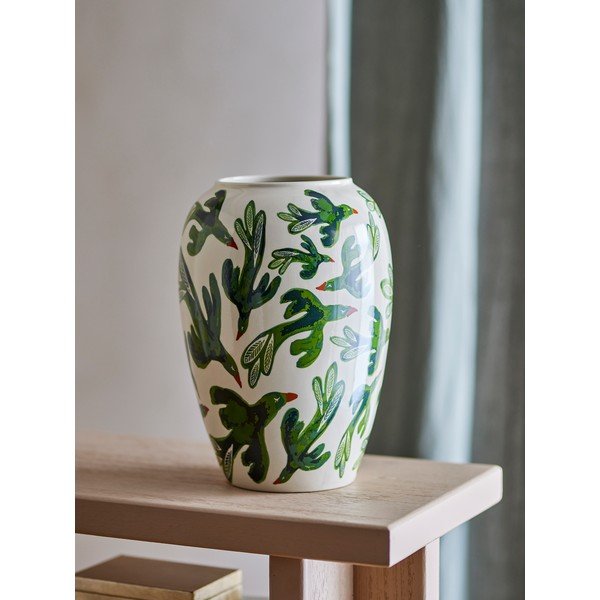 Vază din gresie (înălțime 33 cm) Birdliva – Bloomingville-image-1