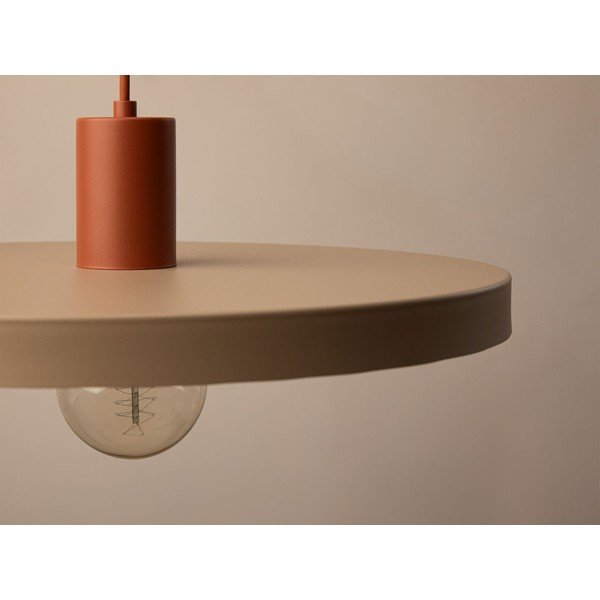 Lustră bej din metal ø 40 cm Ori – Micadoni -image-1