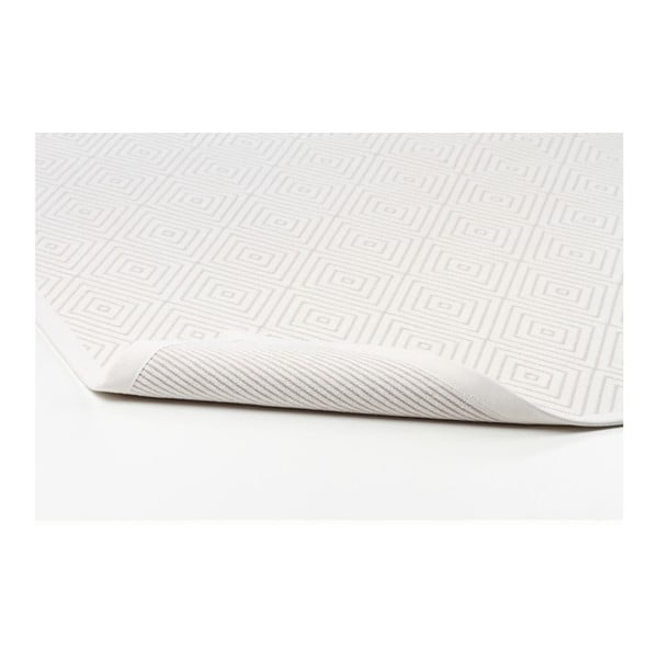 Covor reversibil cu model Narma Kalana, 140 x 200 cm, alb-image-2