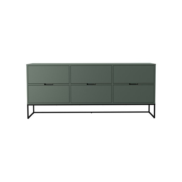 Comodă joasă gri-verde 176x76 cm Lipp - Tenzo-image-3