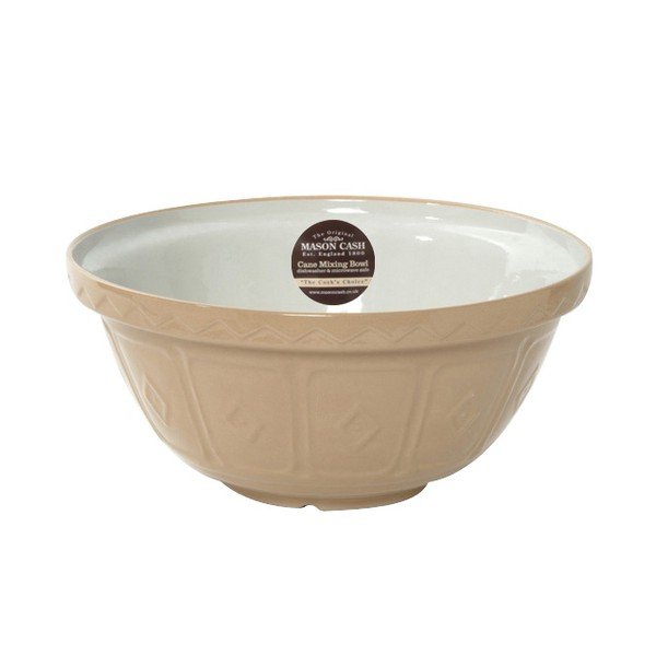 Bol maro deschis din gresie ø 33 cm Original Cane – Mason Cash-image-2