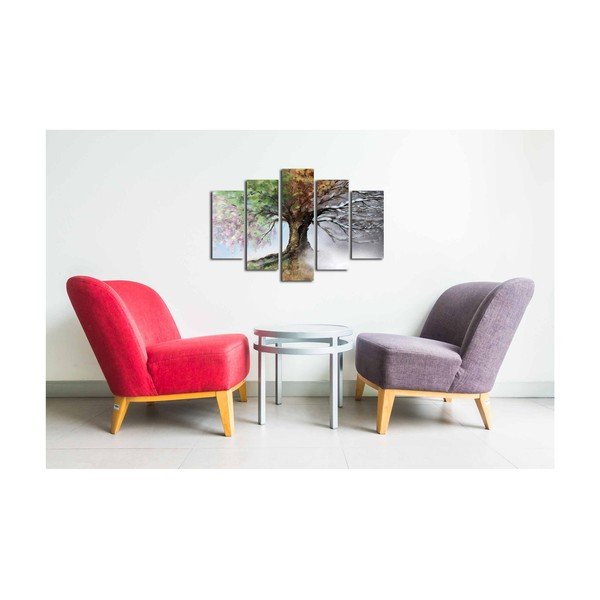 Tablou din mai multe piese Four Seasons, 82 x 50 cm-image-1