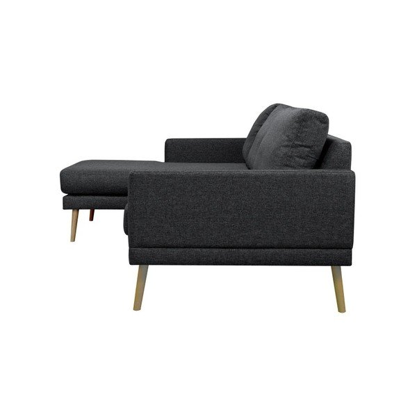 Colțar Windsor & Co Sofas Vega, partea stângă, negru-image-2