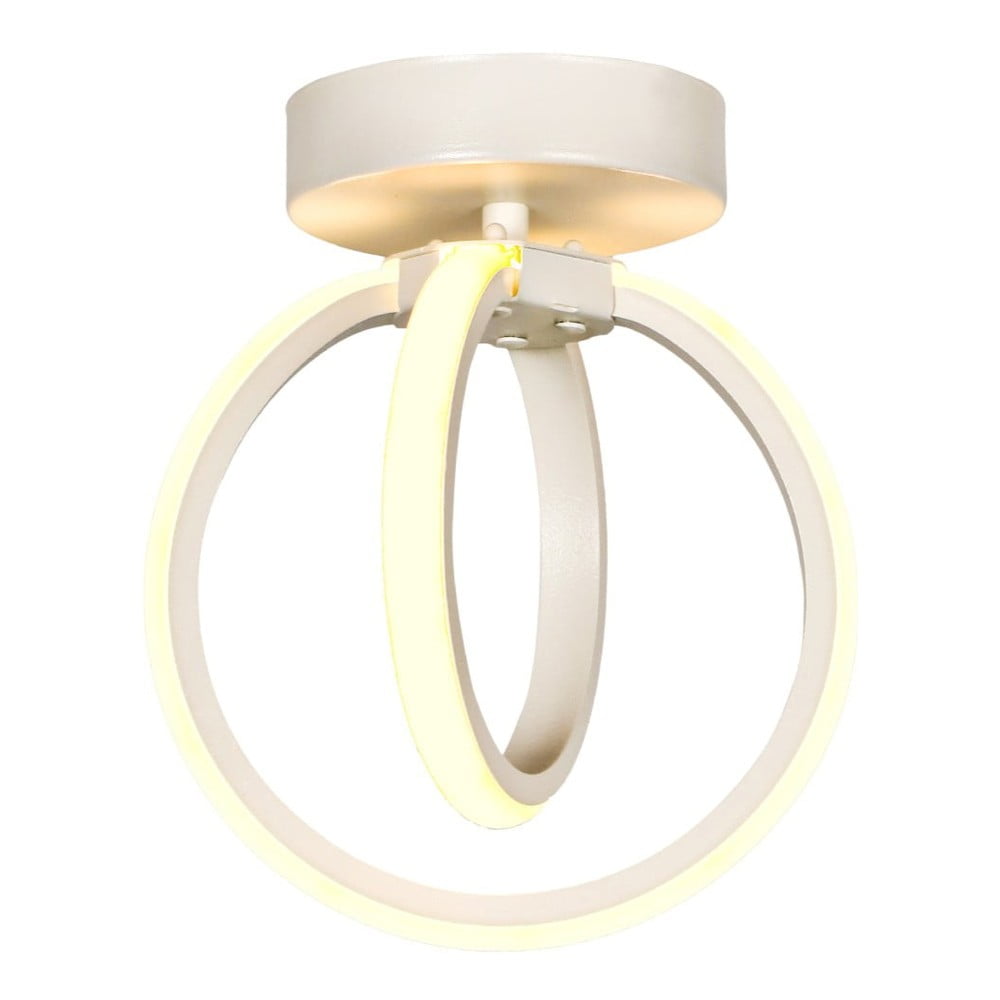 Plafonieră albă LED din metal Sezen – Squid Lighting