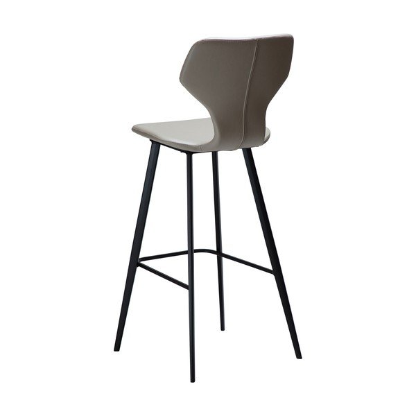 Scaun de bar gri (înălțime șezut 79,5 cm) S.I.T – DAN-FORM Denmark-image-3