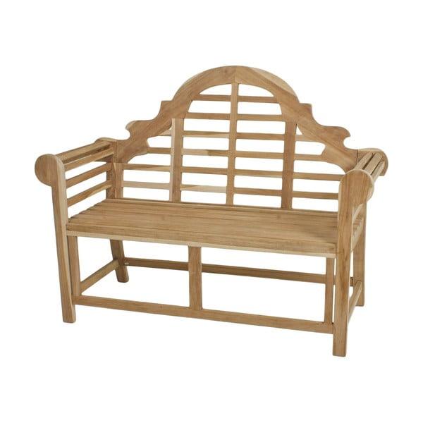 Bancă de grădină în culoare naturală din lemn masiv Picadilli – Garden Pleasure