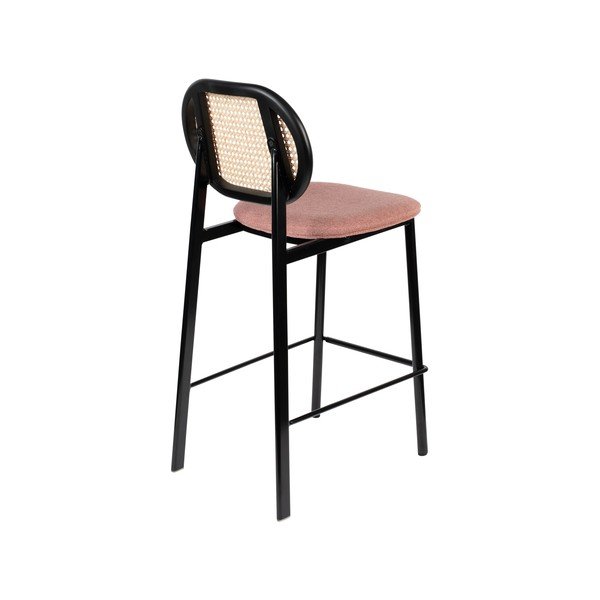 Scaun de bar negru/roz deschis 94 cm Spike – Zuiver-image-4