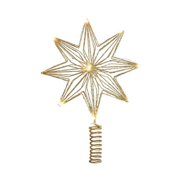 Decorațiune luminoasă aurie cu baterii Chloe – Sirius