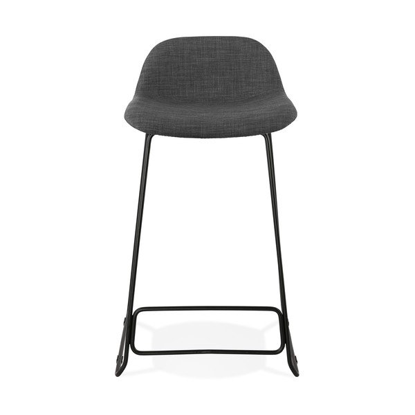 Scaun de bar Kokoon Vancouver Mini, înălțime 66 cm, gri închis-image-2