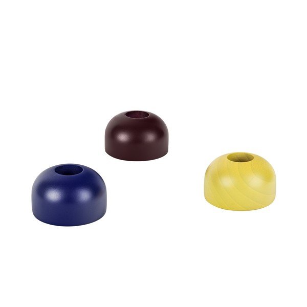 Sfeșnice 3 buc. din lemn Lums – noo.ma-image-2