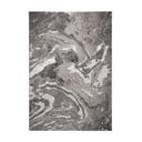 Covor gri/argintiu 200x290 cm Marbled – Flair Rugs