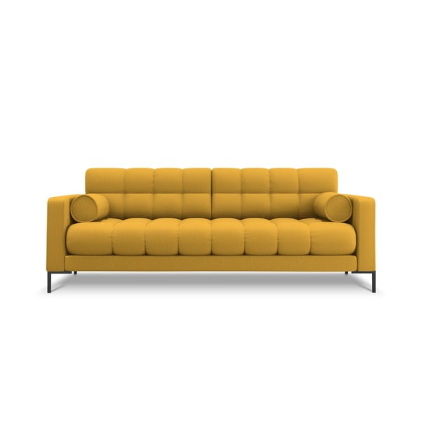 Canapea galbenă 217 cm Bali – Cosmopolitan Design
